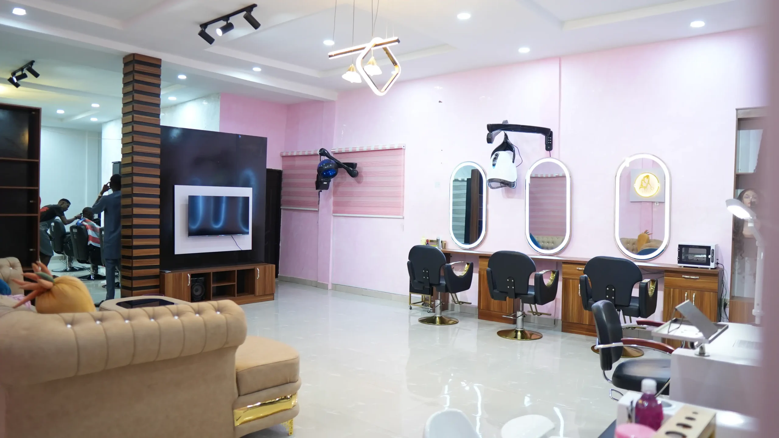 Hairven Salon Interior